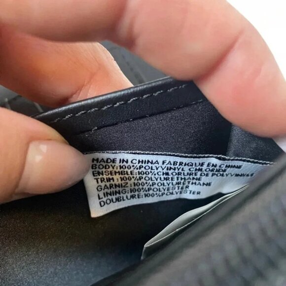 | Black and Grey wallet clutch - Picture 7 of 10